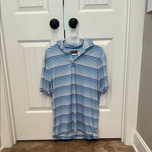 Daniel Cremieux Shirts Daniel Cremieux Blue And White Polo